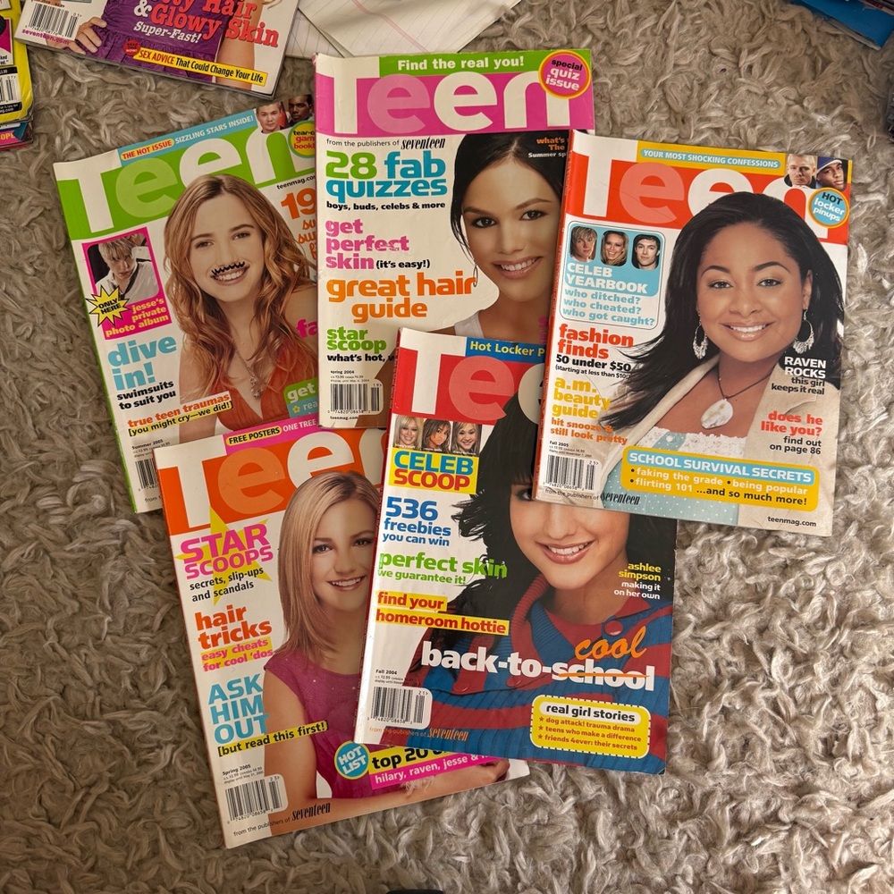 5 Vintage 2000s Issues of Teen Magazine